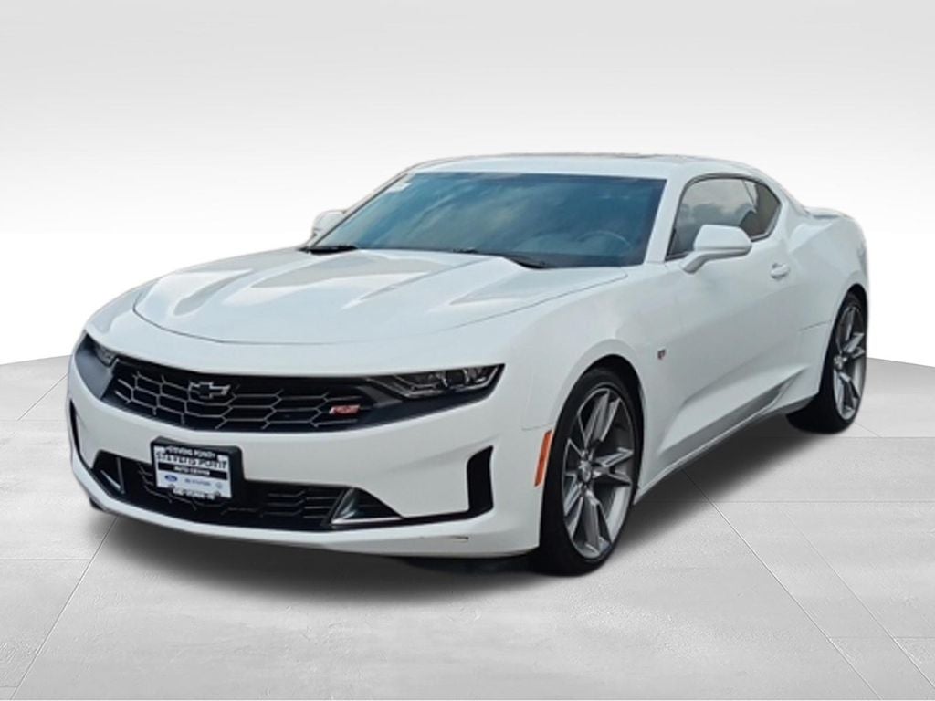 2021 Chevrolet Camaro — rear three-quarter view