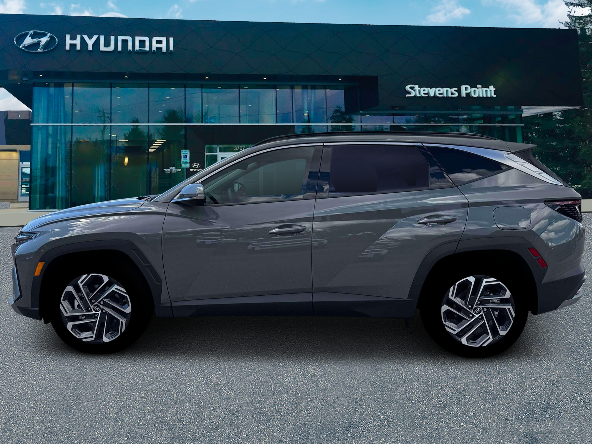 2026 Hyundai TUCSON — rear three-quarter view